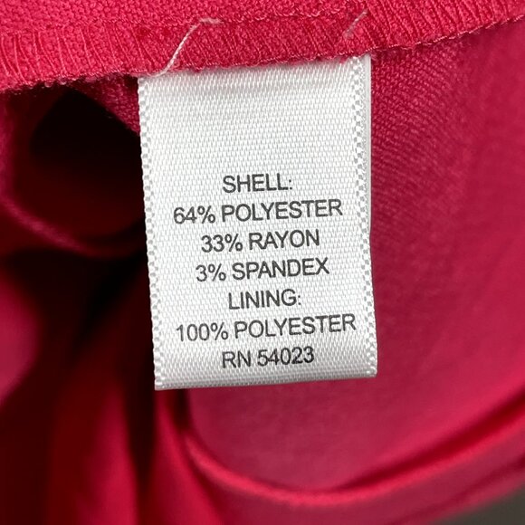 NEW Banana Republic Skirt Womens 10 pink fit flare colorful preppy - Picture 4 of 9